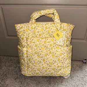 BEIS x Elsa Hosk The Backpack Tote Garden Party Limited Edition Collab